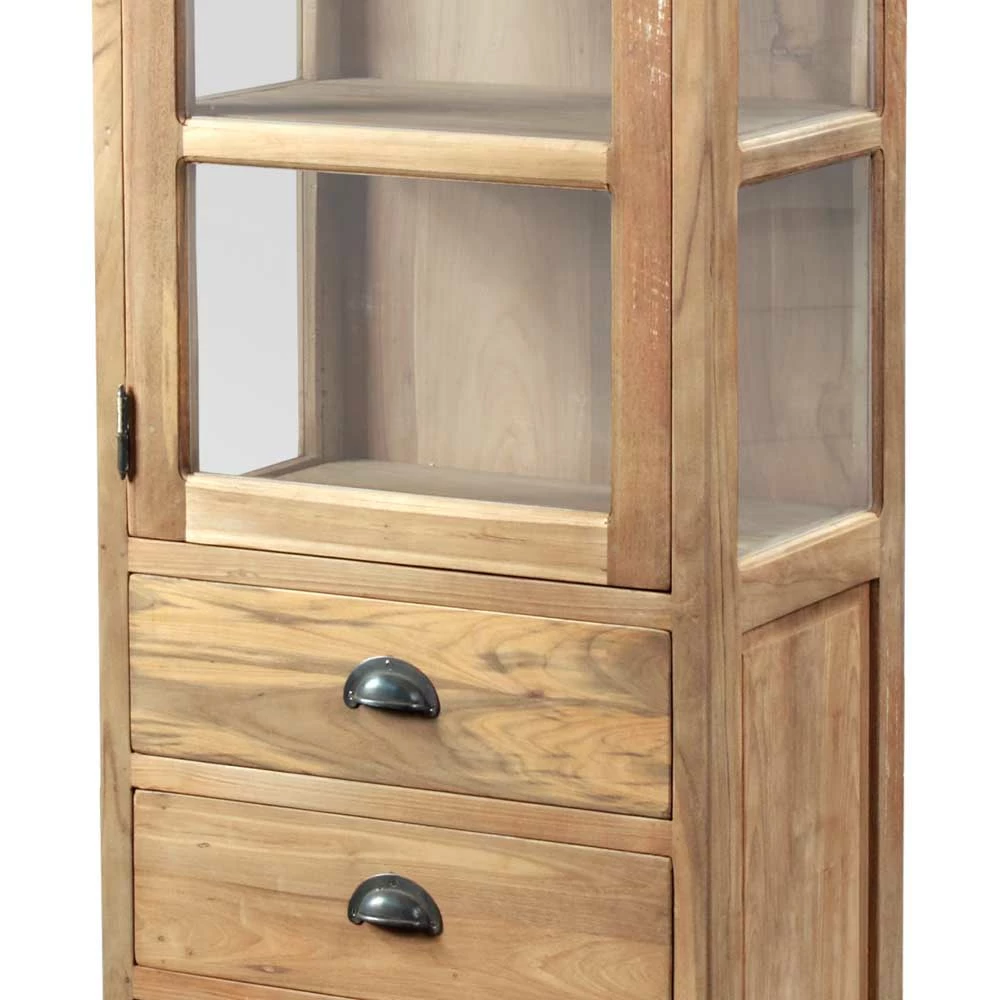 Stauraumvitrine Trevisio Aus Teak Massivholz – Bild 3