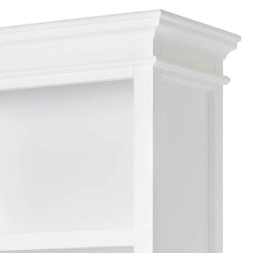 Stehendes Landhausregal In Weiß Venzeno In 80x190 Cm – Bild 5