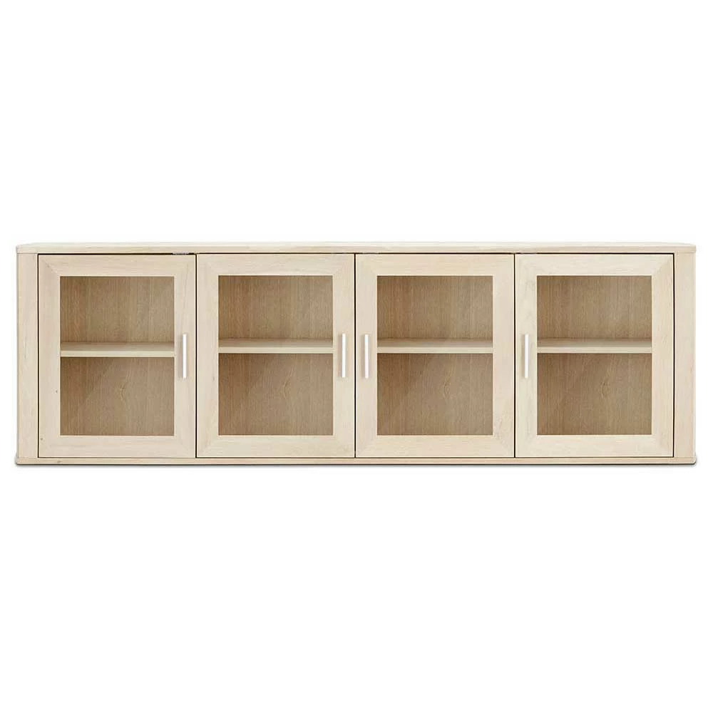 Teilmassive Wandvitrine Mit Vier Türen - Inviama – Bild 2