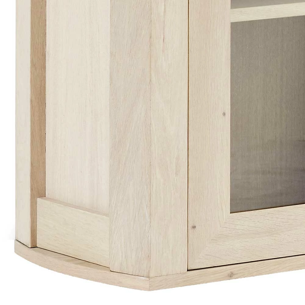 Teilmassive Wandvitrine Mit Vier Türen - Inviama – Bild 4