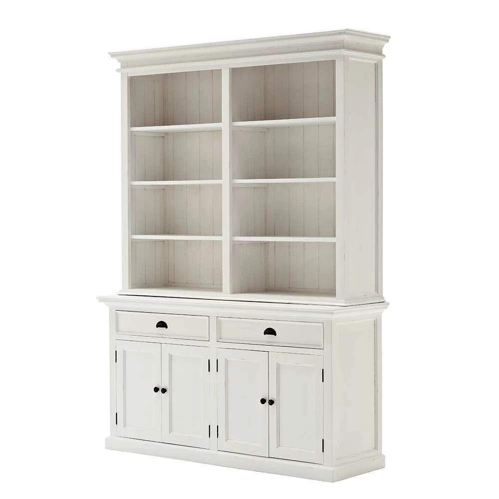 Toller Bücherschrank In Weiß Venzeno Landhaus