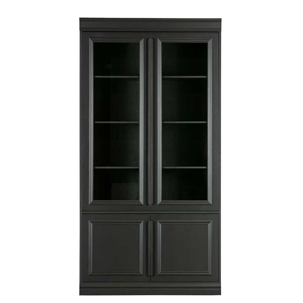Vintage Vitrinenschrank In Schwarz - Graddos – Bild 2