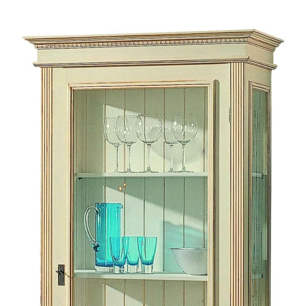 Vitrine Chestna In Antikweiß – Bild 3