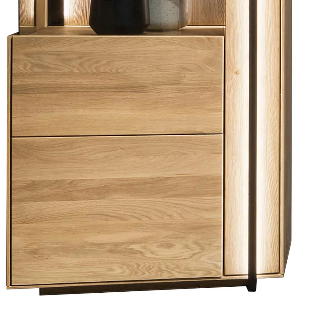 Vitrine Aus Asteiche Massivholz - Slaraduva – Bild 3