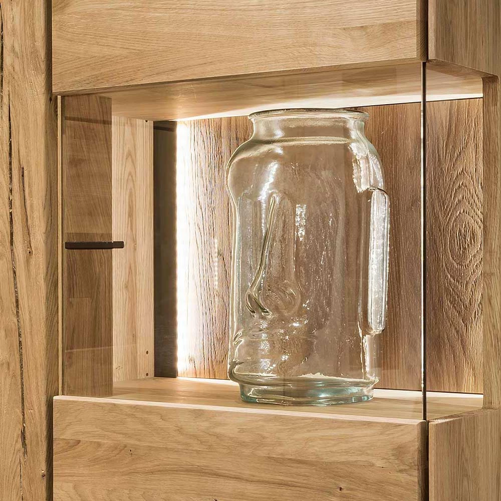 Vitrine Aus Wildeiche Geölt - Slaraduva – Bild 6