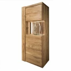 Vitrine Aus Wildeiche Geölt - Slaraduva