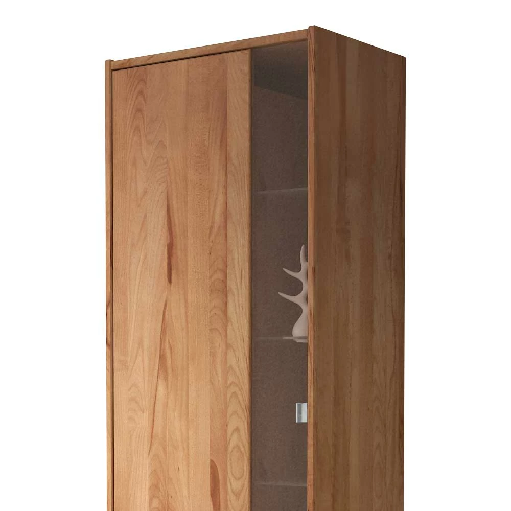 Vitrine Salomonia Aus Kernbuche Massivholz – Bild 3