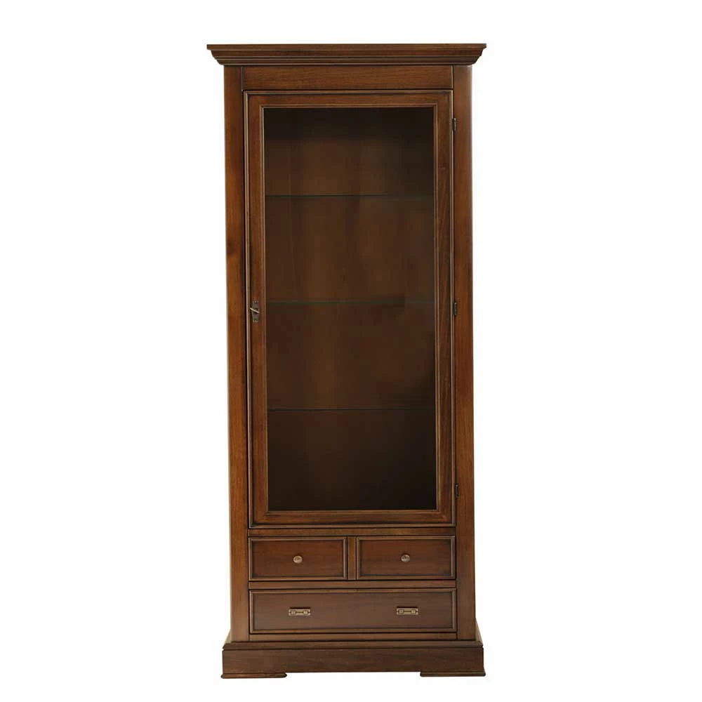 Vitrine Verona In Nussbaumfarben – Bild 5