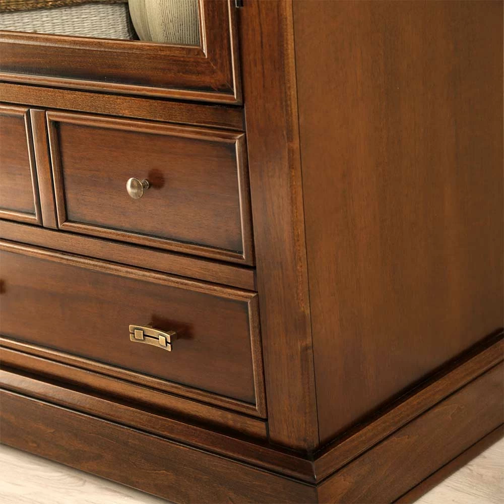 Vitrine Verona In Nussbaumfarben – Bild 6