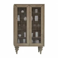 Vitrine Wizeko Aus Wildeiche Massivholz