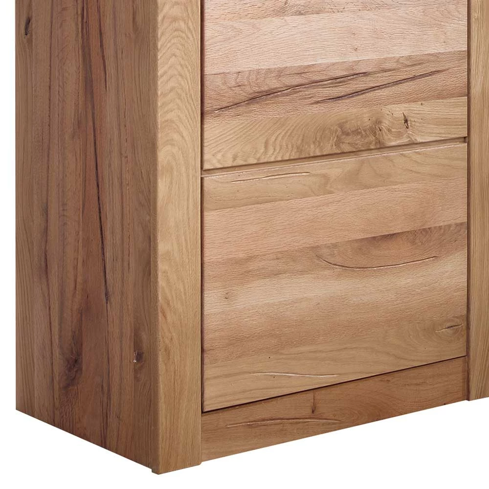 Vitrinenschrank Aus Wildeiche & Zerreiche - Nescavan – Bild 4