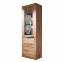 Vitrinenschrank Aus Wildeiche & Zerreiche - Nescavan