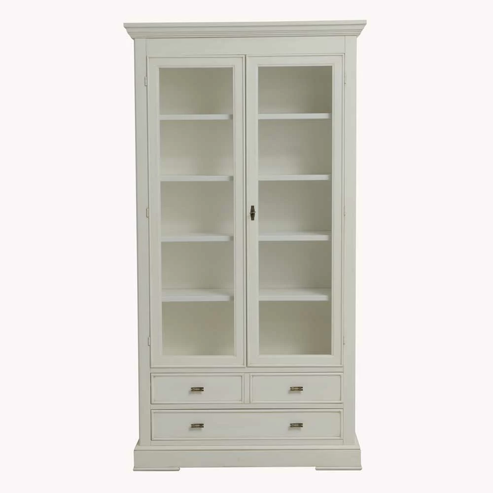 Vitrinenschrank Bari Im Landhaus Stil – Bild 5