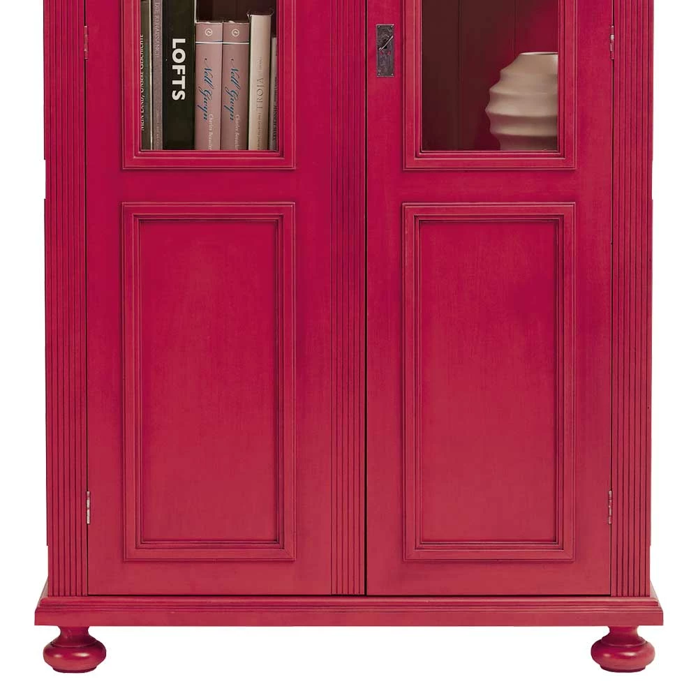 Vitrinenschrank Veproma In Pink – Bild 3