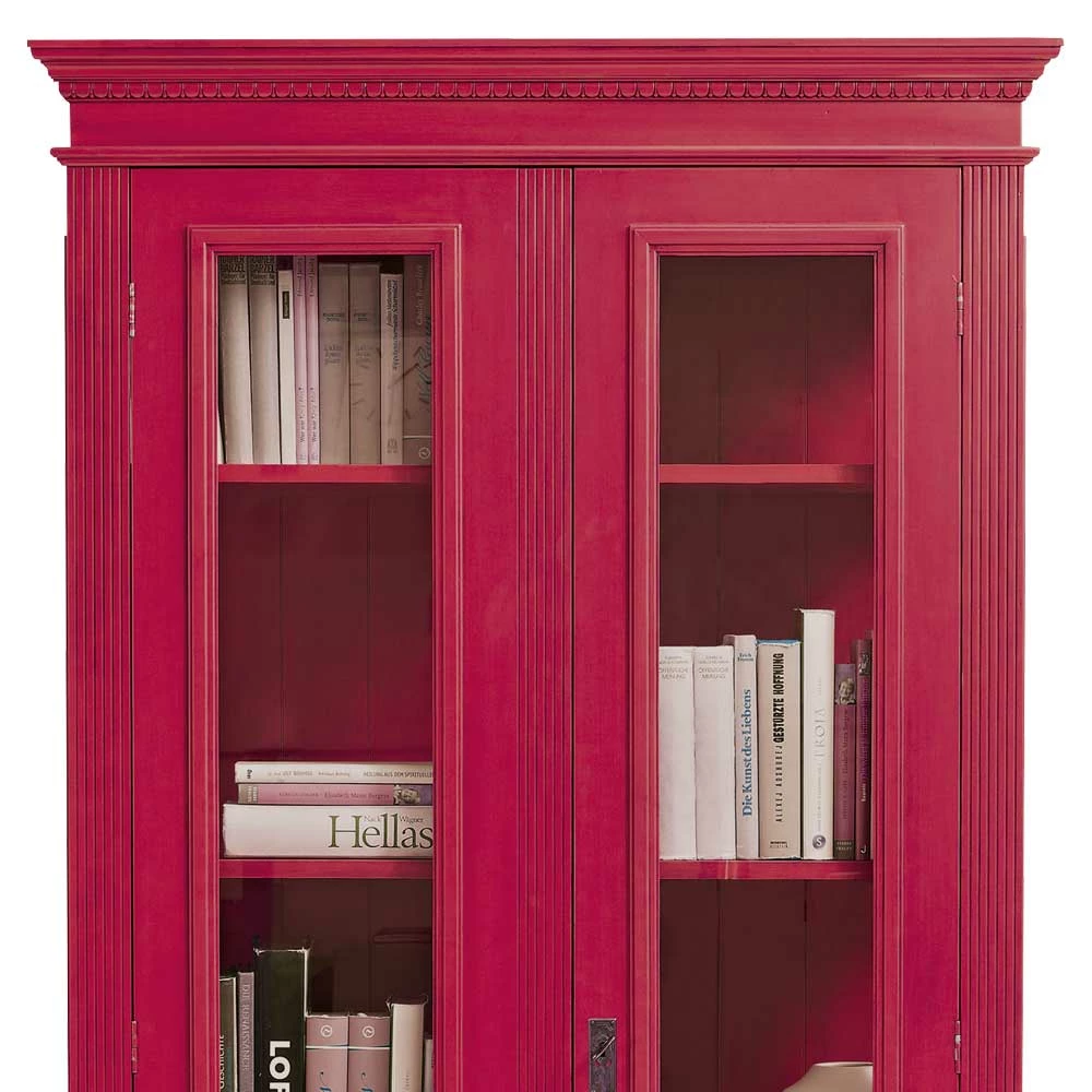 Vitrinenschrank Veproma In Pink – Bild 4