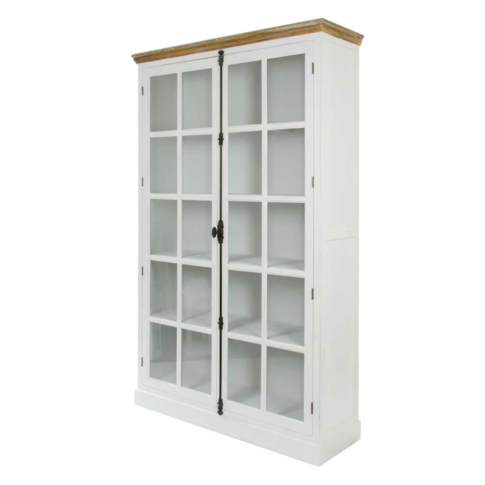 Vitrinenschrank Cultures In Weiß