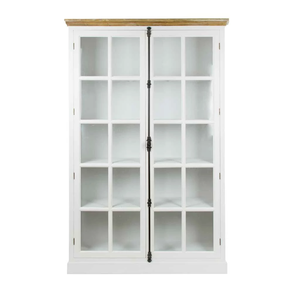 Vitrinenschrank Cultures In Weiß – Bild 2
