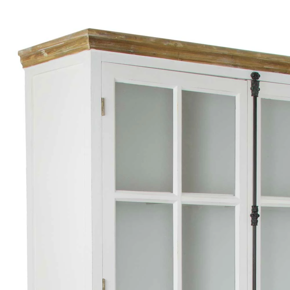 Vitrinenschrank Cultures In Weiß – Bild 3