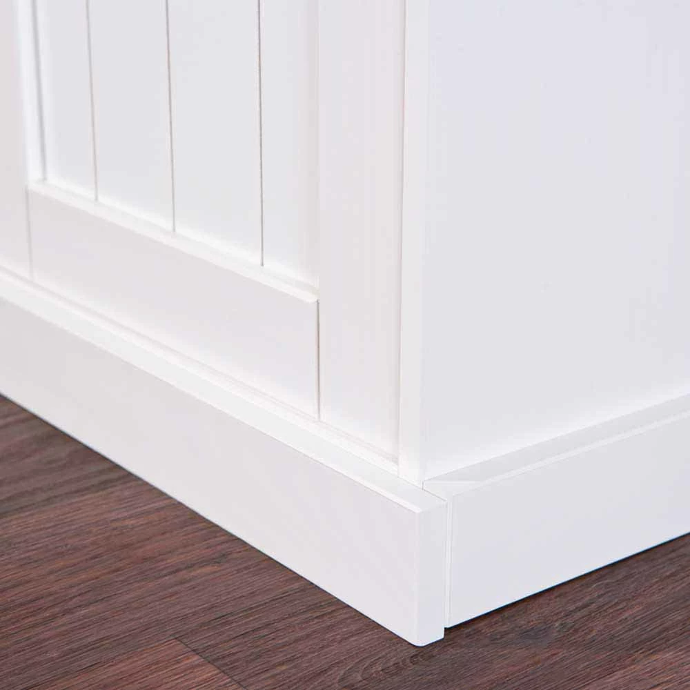 Weiß Brauner Buffetschrank Aus Kiefernholz - Vatina – Bild 4