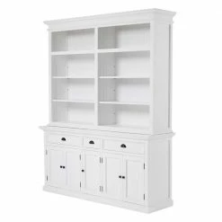 Weißer Bücherschrank Mit Acht Fächern - Venzeno