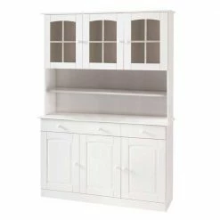 Weißer Buffetschrank Aus Kiefer Massivholz - Guanamo