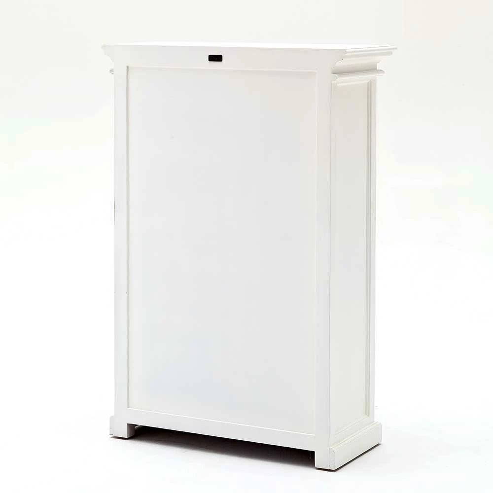 Weißes Highboard Mit 4 Glastüren Venzeno Landhaus – Bild 5