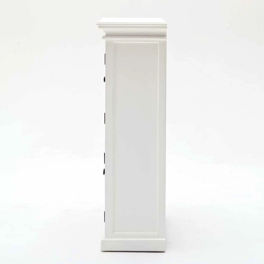 Weißes Highboard Mit 4 Glastüren Venzeno Landhaus – Bild 6