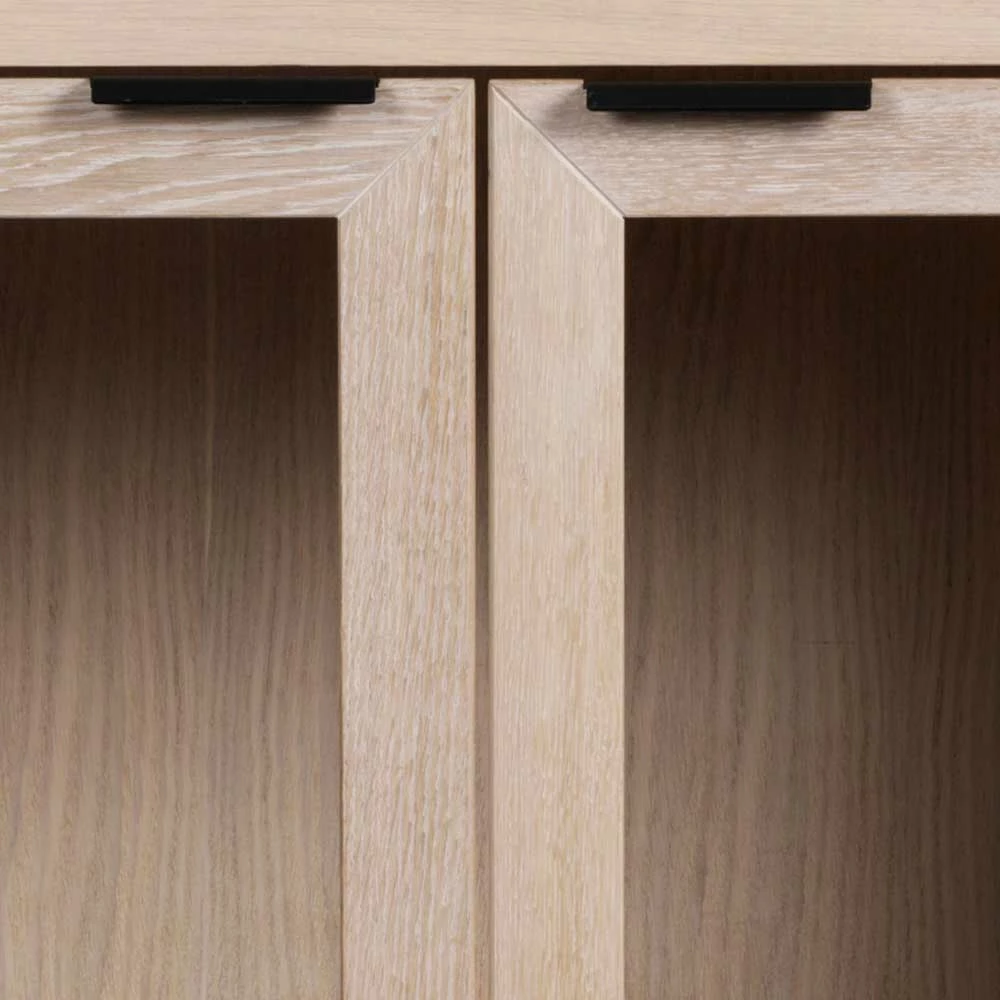 White Wash Vitrine Aus Eichenholz - Myras – Bild 6