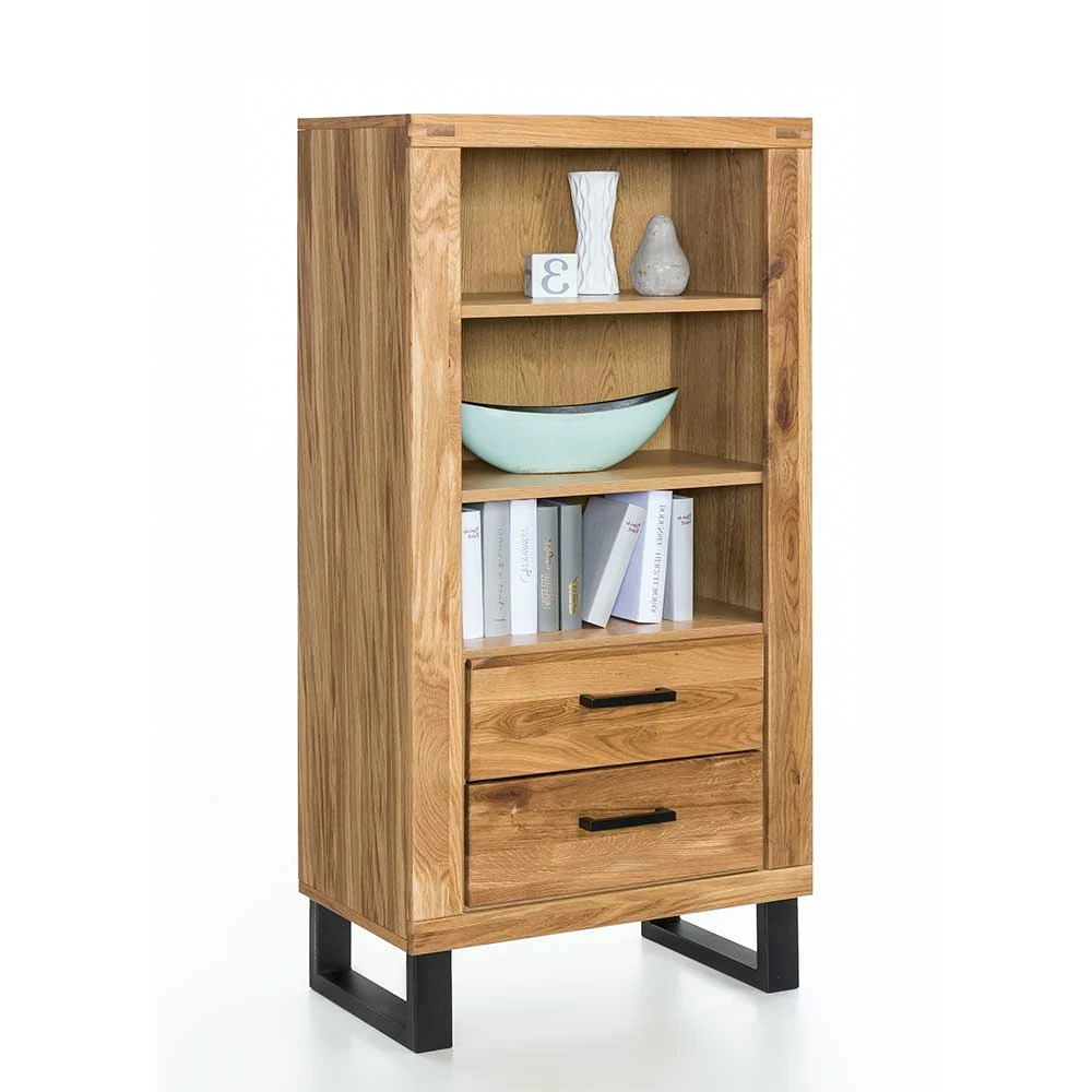 Wohnraum Regal Mit 2 Schubladen - Arello – Bild 2