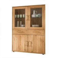 Wohnwand Highboard Aus Holz - Teano