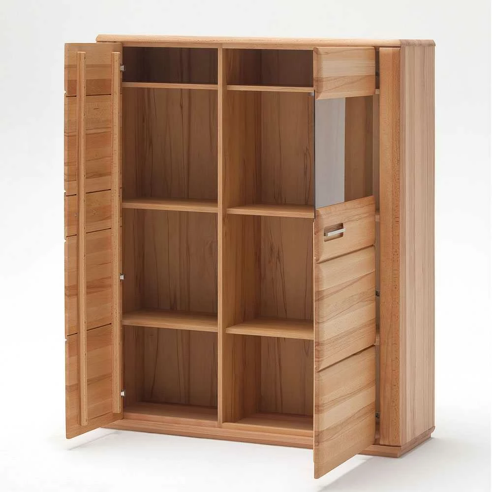 Wohnzimmer Vitrinenschrank Athias Aus Kernbuche – Bild 6