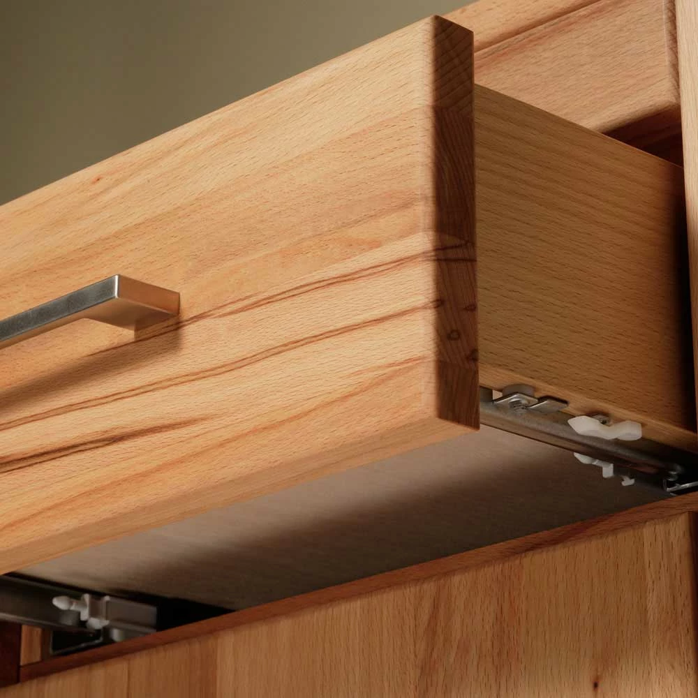 Wohnzimmerschrank Carlos Aus Kernbuche Massivholz – Bild 4