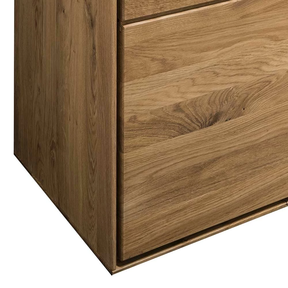 Wohnzimmervitrine Aus Geöltem Massivholz - Slaraduva – Bild 4