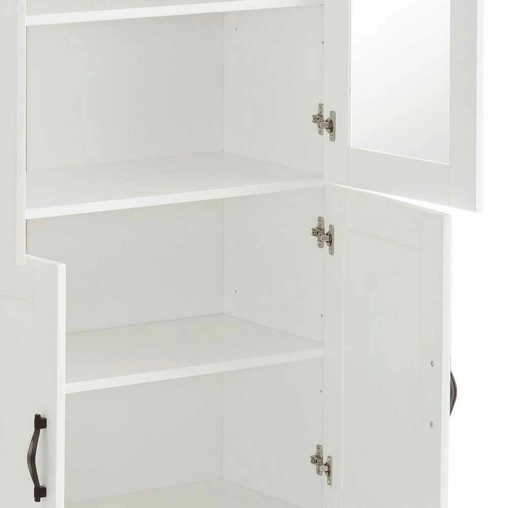 Zweifarbige Landhaus Vitrine Mit Vier Türen - Ribeiro – Bild 6